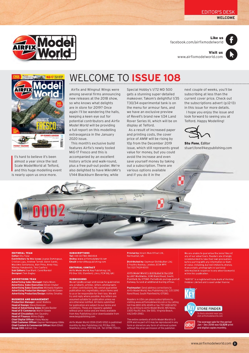 Airfix Model World 108 2019-11